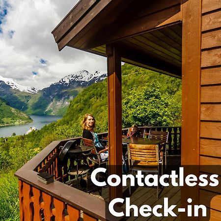 Fossen Accommodation Geiranger Exterior foto