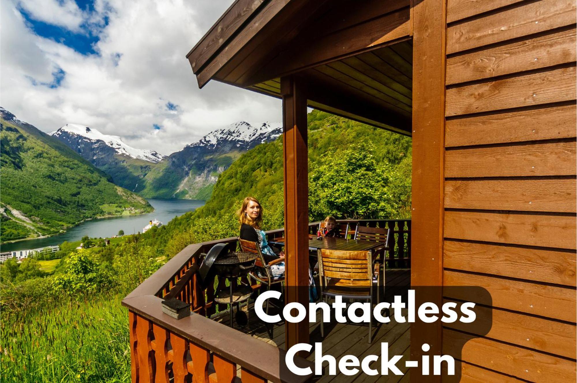 Fossen Accommodation Geiranger Exterior foto
